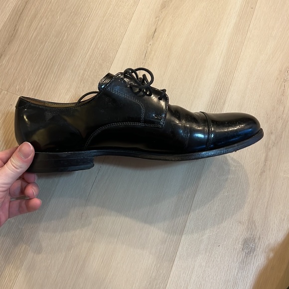 Black Cole Haan dress shoes. Size 10.5 - Picture 4 of 7